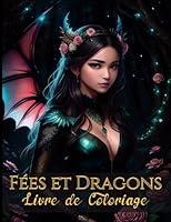 Algopix Similar Product 13 - Livre de coloriage Fes et Dragons Art