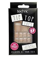 Algopix Similar Product 9 - Technic Tip Top False Toe Nail
