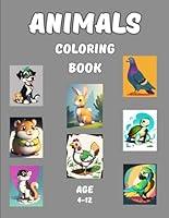 Algopix Similar Product 7 - Animals coloring book Awesome Animals