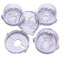 Algopix Similar Product 2 - Clear Safety Oven Knobs Cover 4 Pack 