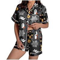 Algopix Similar Product 12 - Bokeley Womens Halloween Pajamas Set