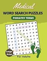 Algopix Similar Product 11 - Medical Word Search Puzzles Podiatry