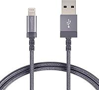 Algopix Similar Product 2 - Amazon Basics Nylon Braided Lightning