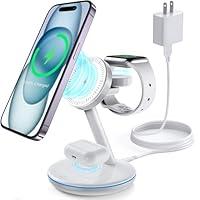 Algopix Similar Product 3 - 3 in 1 Charging Station for Apple