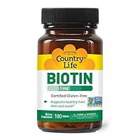 Algopix Similar Product 9 - Country Life Biotin 1000 mcg 100