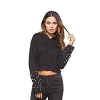 Algopix Similar Product 1 - Teen Girls Beaded Short Hoodie Xesvk
