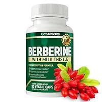 Algopix Similar Product 10 - EzyAbsorb GlutenFree Berberine 500mg