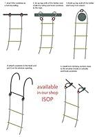 Algopix Similar Product 18 - ISOP Emergency Fire Escape Rope Ladder
