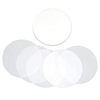 Algopix Similar Product 8 - 100Pcs Badge Film Clear Film for Round