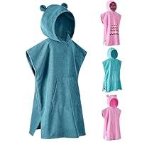 Algopix Similar Product 11 - MissShorthair Towel Poncho for Kids