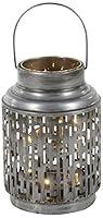 Algopix Similar Product 14 - Benzara Pleasing Metal Lantern