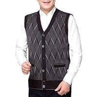 Algopix Similar Product 19 - YYNUDA Mens VNeck Striped Knitted