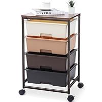 Algopix Similar Product 9 - SYKIARIOL Utility Cart with 4