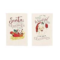 Algopix Similar Product 15 - California Santa Stop Xmas Towel