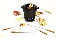 Algopix Similar Product 7 - Norpro Cast Iron Fondue, 1 EA, Black