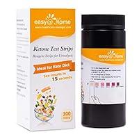 Algopix Similar Product 7 - EasyHome Ketone Strips 100 ct FSA