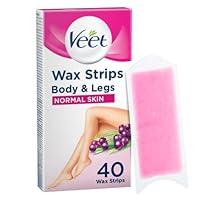 Algopix Similar Product 20 - Veet Ready To Use Wax Strips Normal x 40