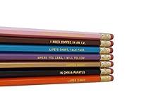 Algopix Similar Product 12 - Gilmore Girls Gift Pencil Set of 7 Back