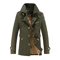 Algopix Similar Product 12 - Dacawin Fashion Coat Mens Winter High