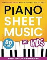 Algopix Similar Product 11 - Piano Sheet Music for Kids A Great