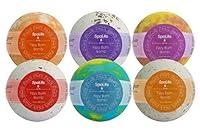 Algopix Similar Product 9 - SpaLife Assorted Bath Bombs 6 Piece Set
