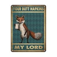 Algopix Similar Product 1 - Your Napkins Retro Metal Tin Sign