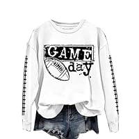 Algopix Similar Product 7 - Football Mom Sweatshirt Football