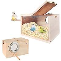 Algopix Similar Product 5 - Parakeet Nesting Box Transparent Bird