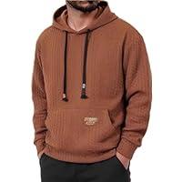 Algopix Similar Product 5 - Envmb Mens Hoodie Pullover Casual