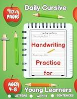 Algopix Similar Product 1 - Daily Cursive Handwriting Practice for