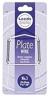 Algopix Similar Product 15 - Leeds Display Wire Plate Hanger  White