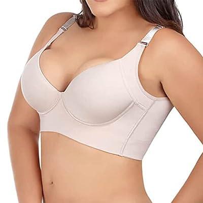 FallSweet Front Close Bra for Women Push Up Wirefree Bra Seamless No Dig  Comfort 
