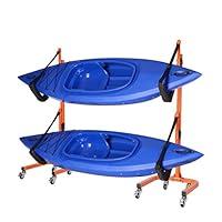 Algopix Similar Product 19 - Rolling Kayaks Rack Storage Self