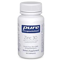 Algopix Similar Product 10 - Pure Encapsulations Zinc 30 mg 