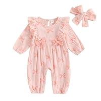 Algopix Similar Product 17 - KMBANGI Newborn Baby Girl Fall Clothes