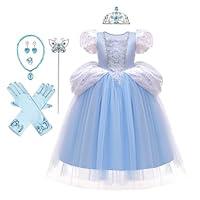 Algopix Similar Product 12 - REXREII Girls Cinderella Princess