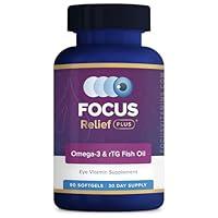 Algopix Similar Product 19 - Focus Relief Plus Dry Eye Formula 90