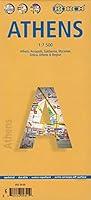 Algopix Similar Product 4 - Laminated Athens Map by Borch English