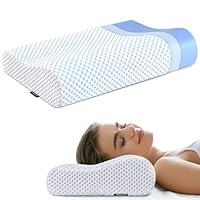 Algopix Similar Product 7 - Memory Foam Pillows Neck Pillow for