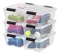 Algopix Similar Product 2 - IRIS USA 13 Qt Stackable Plastic