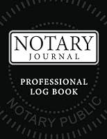 Algopix Similar Product 5 - Notary Journal Log Book Professional