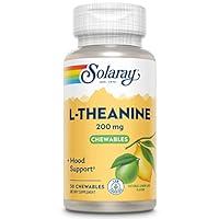 Algopix Similar Product 15 - SOLARAY Chewable L Theanine 200 Mg Mood