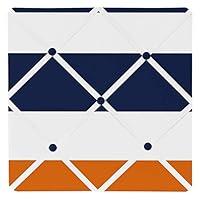 Algopix Similar Product 7 - Sweet Jojo Designs Navy Blue Orange