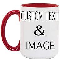 Algopix Similar Product 1 - Customized 15oz Ceramic Coffee Mugs