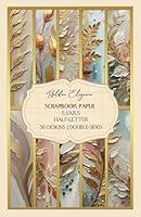 Algopix Similar Product 13 - Golden Elegance  Scrapbook paper