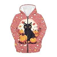 Algopix Similar Product 3 - Jekioweii Halloween Boys Girls Zip Up