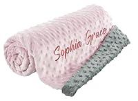 Algopix Similar Product 9 - berry bebe Personalized Baby Blanket