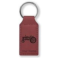 Algopix Similar Product 13 - LaserGram Rectangle Keychain Old Farm