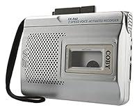 Algopix Similar Product 15 - Coby CXR60 Voice Activated Cassette