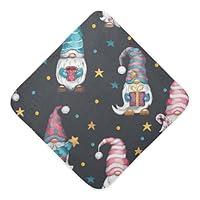 Algopix Similar Product 13 - Msyxl Christmas Gnomes Hooded Towel 